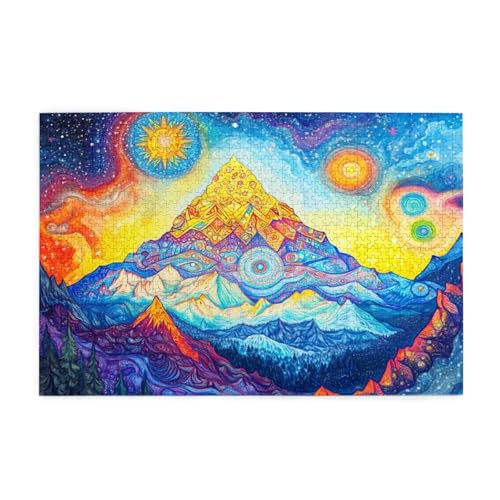 Puzzle 6000 Teile Berg Puzzle Abstrakt DIY Kreative Holz Jigsaws für Erwachsene, Geschenkbox Verpackung, Impossible Herausfordernde Familie Aktivität Spiele, Deko Wohnzimmer Geschenke 105x179cm E-1324 Puzzle 6000 Teile Berg Puzzle Abstrakt DIY Kreative Holz Jigsaws für Erwachsene, Geschenkbox Verpackung, Impossible Herausfordernde Familie Aktivität Spiele, Deko Wohnzimmer Geschenke 105x179cm E-1324 von Wehsaeho