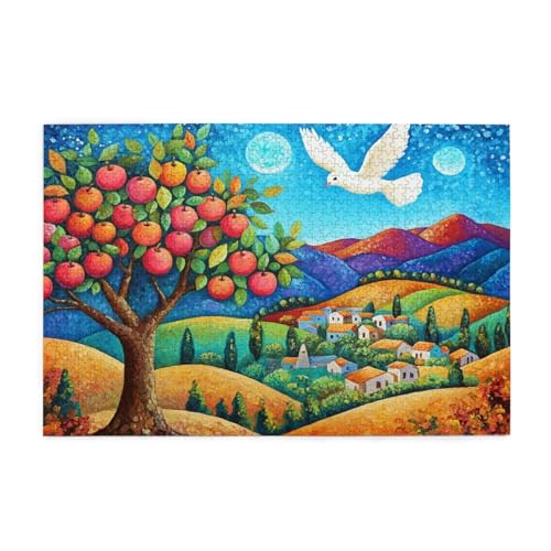 Puzzle 6000 Teile Berg Puzzle Baum DIY Kreative Holz Jigsaws für Erwachsene mit Geschenkbox Verpackung, Impossible Herausfordernde Familie Aktivität Spiele, Deko Wohnzimmer Geschenke 105x179cm E-1442 Puzzle 6000 Teile Berg Puzzle Baum DIY Kreative Holz Jigsaws für Erwachsene mit Geschenkbox Verpackung, Impossible Herausfordernde Familie Aktivität Spiele, Deko Wohnzimmer Geschenke 105x179cm E-1442 von Wehsaeho