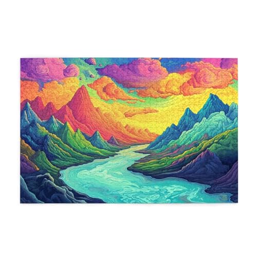 Puzzle 6000 Teile Berg Puzzle Landschaft DIY Kreative Holz Jigsaws für Erwachsene mit Geschenkbox Verpackung, Impossible Herausfordernde Familie Aktivität Spiele, Wanddeko Geschenke 105x179cm E-1247 Puzzle 6000 Teile Berg Puzzle Landschaft DIY Kreative Holz Jigsaws für Erwachsene mit Geschenkbox Verpackung, Impossible Herausfordernde Familie Aktivität Spiele, Wanddeko Geschenke 105x179cm E-1247 von Wehsaeho