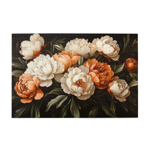 Puzzle 6000 Teile Blume Puzzle Farbe DIY Kreative Holz Jigsaws für Erwachsene, Geschenkbox Verpackung, Impossible Herausfordernde Familie Aktivität Spiele, Deko Wohnzimmer Geschenke 105x179cm E-1386 von Wehsaeho