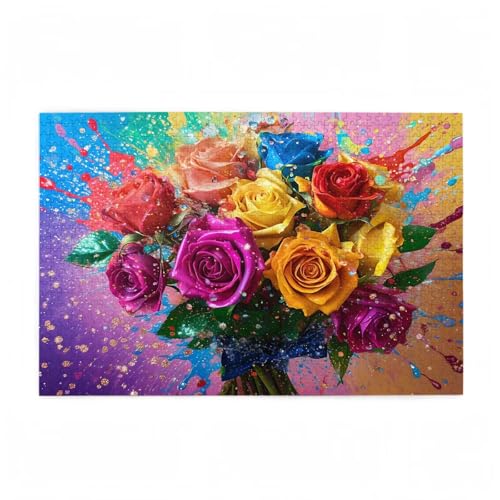 Puzzle 6000 Teile Blume Puzzle Farbe DIY Kreative Holz Jigsaws für Erwachsene mit Geschenkbox, Impossible Herausfordernde Familie Aktivität Spiele, Deko Wohnzimmer, Geschenke für Frauen 105x179cm D-68 Puzzle 6000 Teile Blume Puzzle Farbe DIY Kreative Holz Jigsaws für Erwachsene mit Geschenkbox, Impossible Herausfordernde Familie Aktivität Spiele, Deko Wohnzimmer, Geschenke für Frauen 105x179cm D-68 von Wehsaeho