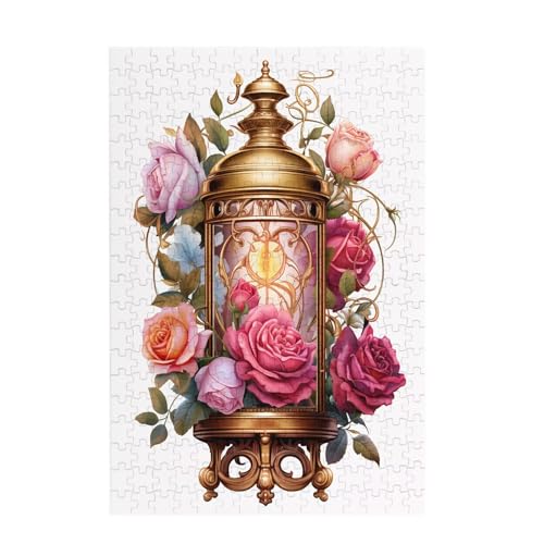 Puzzle 6000 Teile Blume Puzzle Rosa DIY Kreative Holz Jigsaws für Erwachsene mit Geschenkbox, Impossible Herausfordernde Familie Aktivität Spiele, Deko Wohnzimmer, Geschenke für Frauen 105x179cm D-850 von Wehsaeho