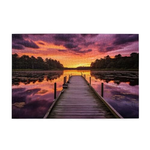 Puzzle 6000 Teile Brücke Puzzle Sonnenuntergang DIY Kreative Holz Jigsaws für Erwachsene, Impossible Herausfordernde Familie Aktivität Spiele, Deko Wohnzimmer, Geschenke für Frauen 105x179cm E-660 Puzzle 6000 Teile Brücke Puzzle Sonnenuntergang DIY Kreative Holz Jigsaws für Erwachsene, Impossible Herausfordernde Familie Aktivität Spiele, Deko Wohnzimmer, Geschenke für Frauen 105x179cm E-660 von Wehsaeho