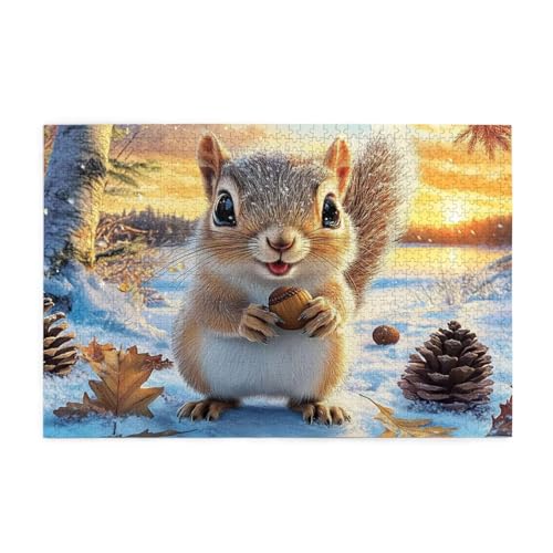 Puzzle 6000 Teile Eichhörnchen Puzzle Sonnenuntergang DIY Kreative Holz Jigsaws für Erwachsene mit Geschenkbox Verpackung, Herausfordernde Familie Aktivität Spiele, Deko Wohnzimmer 105x179cm E-1068 Puzzle 6000 Teile Eichhörnchen Puzzle Sonnenuntergang DIY Kreative Holz Jigsaws für Erwachsene mit Geschenkbox Verpackung, Herausfordernde Familie Aktivität Spiele, Deko Wohnzimmer 105x179cm E-1068 von Wehsaeho