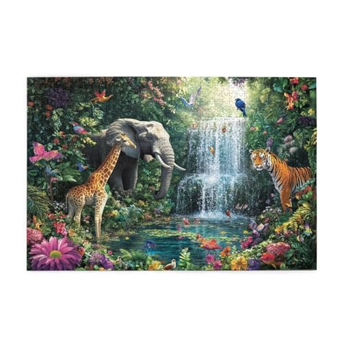 Puzzle 6000 Teile Elefant Puzzle Tiger DIY Kreative Holz Jigsaws für Erwachsene, Geschenkbox Verpackung, Impossible Herausfordernde Familie Aktivität Spiele, Deko Wohnzimmer Geschenke 105x179cm E-502 Puzzle 6000 Teile Elefant Puzzle Tiger DIY Kreative Holz Jigsaws für Erwachsene, Geschenkbox Verpackung, Impossible Herausfordernde Familie Aktivität Spiele, Deko Wohnzimmer Geschenke 105x179cm E-502 von Wehsaeho