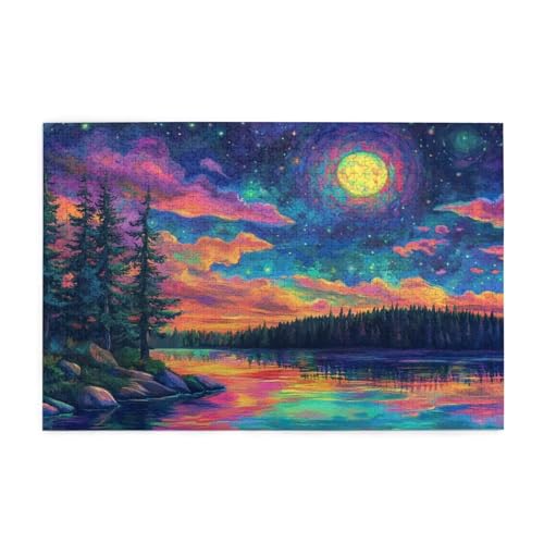Puzzle 6000 Teile Farbe Puzzle Sternenhimmel DIY Kreative Holz Jigsaws für Erwachsene, Impossible Herausfordernde Familie Aktivität Spiele, Deko Wohnzimmer, Geschenke für Frauen 105x179cm E-1677 Puzzle 6000 Teile Farbe Puzzle Sternenhimmel DIY Kreative Holz Jigsaws für Erwachsene, Impossible Herausfordernde Familie Aktivität Spiele, Deko Wohnzimmer, Geschenke für Frauen 105x179cm E-1677 von Wehsaeho