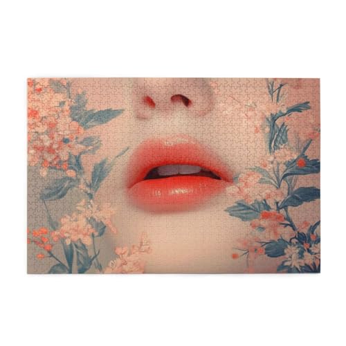 Puzzle 6000 Teile Frau Puzzle Mund DIY Kreative Holz Jigsaws für Erwachsene mit Geschenkbox Verpackung, Impossible Herausfordernde Familie Aktivität Spiele, Deko Wohnzimmer Geschenke 105x179cm E-1695 Puzzle 6000 Teile Frau Puzzle Mund DIY Kreative Holz Jigsaws für Erwachsene mit Geschenkbox Verpackung, Impossible Herausfordernde Familie Aktivität Spiele, Deko Wohnzimmer Geschenke 105x179cm E-1695 von Wehsaeho