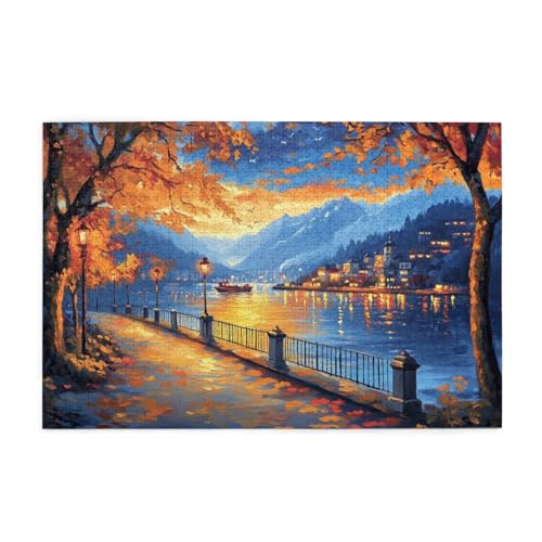 Puzzle 6000 Teile Herbst Puzzle Sternenhimmel DIY Kreative Holz Jigsaws für Erwachsene, Impossible Herausfordernde Familie Aktivität Spiele, Deko Wohnzimmer, Geschenke für Frauen 105x179cm E-1866 Puzzle 6000 Teile Herbst Puzzle Sternenhimmel DIY Kreative Holz Jigsaws für Erwachsene, Impossible Herausfordernde Familie Aktivität Spiele, Deko Wohnzimmer, Geschenke für Frauen 105x179cm E-1866 von Wehsaeho