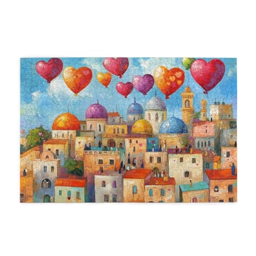 Puzzle 6000 Teile Herz Puzzle Retro DIY Kreative Holz Jigsaws für Erwachsene mit Geschenkbox Verpackung, Impossible Herausfordernde Familie Aktivität Spiele, Deko Wohnzimmer Geschenke 105x179cm E-541 Puzzle 6000 Teile Herz Puzzle Retro DIY Kreative Holz Jigsaws für Erwachsene mit Geschenkbox Verpackung, Impossible Herausfordernde Familie Aktivität Spiele, Deko Wohnzimmer Geschenke 105x179cm E-541 von Wehsaeho