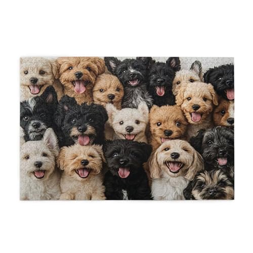 Puzzle 6000 Teile Hund Puzzle Tier DIY Kreative Holz Jigsaws für Erwachsene mit Geschenkbox Verpackung, Impossible Herausfordernde Familie Aktivität Spiele, Deko Wohnzimmer Geschenke 105x179cm E-681 Puzzle 6000 Teile Hund Puzzle Tier DIY Kreative Holz Jigsaws für Erwachsene mit Geschenkbox Verpackung, Impossible Herausfordernde Familie Aktivität Spiele, Deko Wohnzimmer Geschenke 105x179cm E-681 von Wehsaeho
