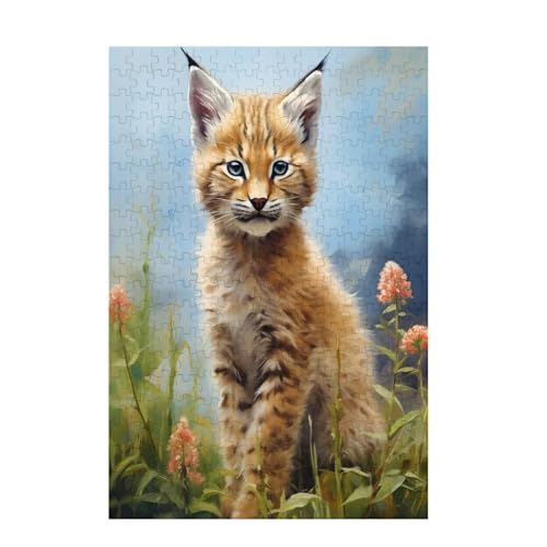 Puzzle 6000 Teile Katze Puzzle Blume DIY Kreative Holz Jigsaws für Erwachsene mit Geschenkbox Verpackung, Impossible Herausfordernde Familie Aktivität Spiele, Deko Wohnzimmer 105x179cm D-1456 von Wehsaeho