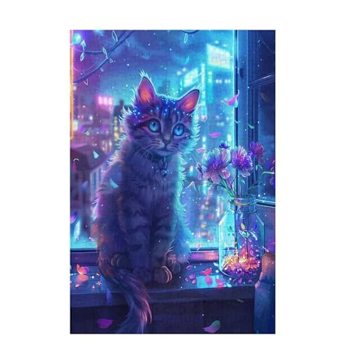 Puzzle 6000 Teile Katze Puzzle Blume DIY Kreative Holz Jigsaws für Erwachsene mit Geschenkbox Verpackung, Impossible Herausfordernde Familie Aktivität Spiele, Geschenke für Frauen 105x179cm D-823 Puzzle 6000 Teile Katze Puzzle Blume DIY Kreative Holz Jigsaws für Erwachsene mit Geschenkbox Verpackung, Impossible Herausfordernde Familie Aktivität Spiele, Geschenke für Frauen 105x179cm D-823 von Wehsaeho