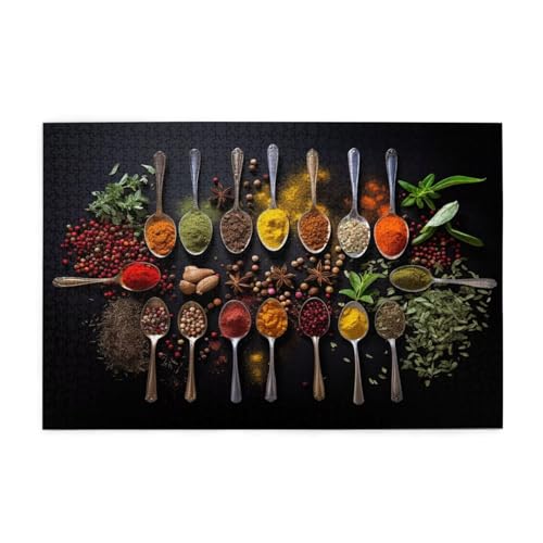 Puzzle 6000 Teile Küche Puzzle Farbe DIY Kreative Holz Jigsaws für Erwachsene mit Geschenkbox Verpackung, Impossible Herausfordernde Familie Aktivität Spiele, Deko Wohnzimmer Geschenke 105x179cm E-22 von Wehsaeho