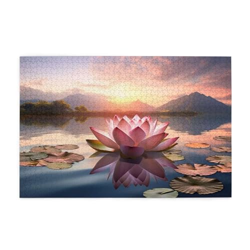 Puzzle 6000 Teile Lotus Puzzle Berg DIY Kreative Holz Jigsaws für Erwachsene mit Geschenkbox Verpackung, Impossible Herausfordernde Familie Aktivität Spiele, Deko Wohnzimmer Geschenke 105x179cm E-108 Puzzle 6000 Teile Lotus Puzzle Berg DIY Kreative Holz Jigsaws für Erwachsene mit Geschenkbox Verpackung, Impossible Herausfordernde Familie Aktivität Spiele, Deko Wohnzimmer Geschenke 105x179cm E-108 von Wehsaeho