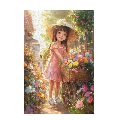 Puzzle 6000 Teile Mädchen Puzzle Niedlich DIY Kreative Holz Jigsaws für Erwachsene mit Geschenkbox Verpackung, Impossible Herausfordernde Familie Aktivität Spiele, Deko Wohnzimmer 105x179cm D-990 von Wehsaeho