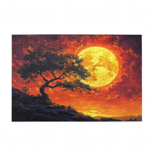 Puzzle 6000 Teile Mond Puzzle Baum DIY Kreative Holz Jigsaws für Erwachsene mit Geschenkbox, Impossible Herausfordernde Familie Aktivität Spiele, Deko Wohnzimmer, Geschenke für Frauen 105x179cm D-444 Puzzle 6000 Teile Mond Puzzle Baum DIY Kreative Holz Jigsaws für Erwachsene mit Geschenkbox, Impossible Herausfordernde Familie Aktivität Spiele, Deko Wohnzimmer, Geschenke für Frauen 105x179cm D-444 von Wehsaeho