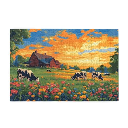 Puzzle 6000 Teile Ochse Puzzle Bauernhof DIY Kreative Holz Jigsaws für Erwachsene mit Geschenkbox Verpackung, Impossible Herausfordernde Familie Aktivität Spiele, Wanddeko Geschenke 105x179cm E-1527 Puzzle 6000 Teile Ochse Puzzle Bauernhof DIY Kreative Holz Jigsaws für Erwachsene mit Geschenkbox Verpackung, Impossible Herausfordernde Familie Aktivität Spiele, Wanddeko Geschenke 105x179cm E-1527 von Wehsaeho