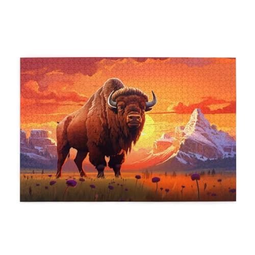 Puzzle 6000 Teile Ochse Puzzle Sonnenuntergang DIY Kreative Holz Jigsaws für Erwachsene, Impossible Herausfordernde Familie Aktivität Spiele, Deko Wohnzimmer, Geschenke für Frauen 105x179cm E-69 Puzzle 6000 Teile Ochse Puzzle Sonnenuntergang DIY Kreative Holz Jigsaws für Erwachsene, Impossible Herausfordernde Familie Aktivität Spiele, Deko Wohnzimmer, Geschenke für Frauen 105x179cm E-69 von Wehsaeho
