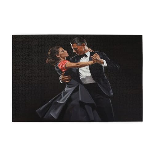 Puzzle 6000 Teile Paar Puzzle Tänzer DIY Kreative Holz Jigsaws für Erwachsene mit Geschenkbox Verpackung, Impossible Herausfordernde Familie Aktivität Spiele, Deko Wohnzimmer Geschenke 105x179cm E-380 von Wehsaeho