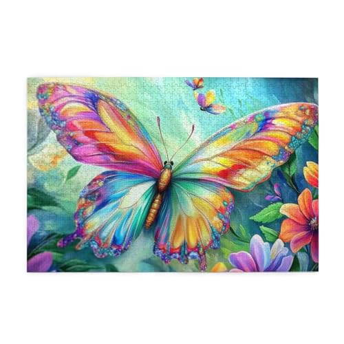Puzzle 6000 Teile Schmetterling Puzzle Farbe DIY Kreative Holz Jigsaws für Erwachsene, Impossible Herausfordernde Familie Aktivität Spiele, Deko Wohnzimmer, Geschenke für Frauen 105x179cm E-1070 Puzzle 6000 Teile Schmetterling Puzzle Farbe DIY Kreative Holz Jigsaws für Erwachsene, Impossible Herausfordernde Familie Aktivität Spiele, Deko Wohnzimmer, Geschenke für Frauen 105x179cm E-1070 von Wehsaeho