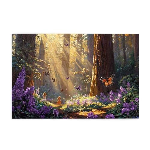 Puzzle 6000 Teile Schmetterling Puzzle Wald DIY Kreative Holz Jigsaws für Erwachsene, Impossible Herausfordernde Familie Aktivität Spiele, Deko Wohnzimmer, Geschenke für Frauen 105x179cm E-1502 Puzzle 6000 Teile Schmetterling Puzzle Wald DIY Kreative Holz Jigsaws für Erwachsene, Impossible Herausfordernde Familie Aktivität Spiele, Deko Wohnzimmer, Geschenke für Frauen 105x179cm E-1502 von Wehsaeho