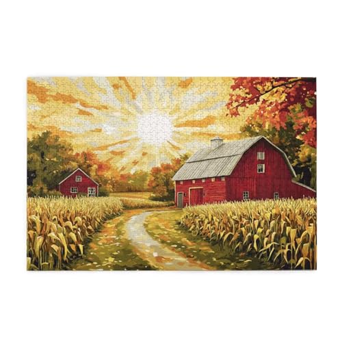 Puzzle 6000 Teile Sonnenuntergang Puzzle Bauernhof DIY Kreative Holz Jigsaws für Erwachsene, Impossible Herausfordernde Familie Aktivität Spiele, Deko Wohnzimmer, Geschenke für Frauen 105x179cm E-1168 Puzzle 6000 Teile Sonnenuntergang Puzzle Bauernhof DIY Kreative Holz Jigsaws für Erwachsene, Impossible Herausfordernde Familie Aktivität Spiele, Deko Wohnzimmer, Geschenke für Frauen 105x179cm E-1168 von Wehsaeho