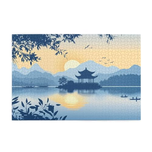 Puzzle 6000 Teile Sonnenuntergang Puzzle Japan DIY Kreative Holz Jigsaws für Erwachsene, Impossible Herausfordernde Familie Aktivität Spiele, Deko Wohnzimmer, Geschenke für Frauen 105x179cm E-1122 Puzzle 6000 Teile Sonnenuntergang Puzzle Japan DIY Kreative Holz Jigsaws für Erwachsene, Impossible Herausfordernde Familie Aktivität Spiele, Deko Wohnzimmer, Geschenke für Frauen 105x179cm E-1122 von Wehsaeho