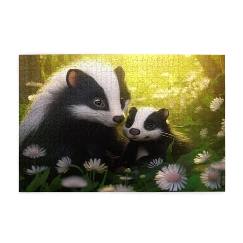 Puzzle 6000 Teile Tier Puzzle Blume DIY Kreative Holz Jigsaws für Erwachsene mit Geschenkbox Verpackung, Impossible Herausfordernde Familie Aktivität Spiele, Deko Wohnzimmer Geschenke 105x179cm E-295 von Wehsaeho