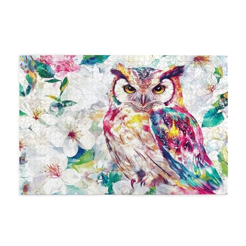 Puzzle 6000 Teile Tier Puzzle Blume DIY Kreative Holz Jigsaws für Erwachsene mit Geschenkbox Verpackung, Impossible Herausfordernde Familie Aktivität Spiele, Deko Wohnzimmer Geschenke 105x179cm E-1300 von Wehsaeho