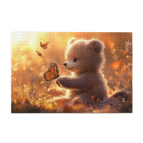 Schmetterling Puzzle Tier Puzzle 300 Teile Erwachsene, Clevere Rätsel, Geschicklichkeitsspiel für die Ganze Familie, Holz Farbenfrohes Jigsaws mit Geschenkbox, Geschenke für Frauen 38x26cm E-843 Schmetterling Puzzle Tier Puzzle 300 Teile Erwachsene, Clevere Rätsel, Geschicklichkeitsspiel für die Ganze Familie, Holz Farbenfrohes Jigsaws mit Geschenkbox, Geschenke für Frauen 38x26cm E-843 von Wehsaeho