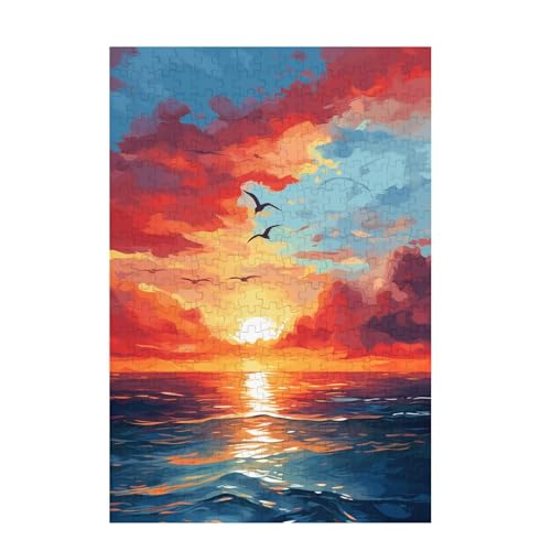 Sonnenuntergang Puzzle Bird Puzzle Große 6000 Teile Erwachsene, Clevere Rätsel, Geschicklichkeitsspiel für die Ganze Familie, Holz Farbenfrohes Jigsaws mit Geschenkbox, Zimmer Deko 105x179cm D-1590 Sonnenuntergang Puzzle Bird Puzzle Große 6000 Teile Erwachsene, Clevere Rätsel, Geschicklichkeitsspiel für die Ganze Familie, Holz Farbenfrohes Jigsaws mit Geschenkbox, Zimmer Deko 105x179cm D-1590 von Wehsaeho