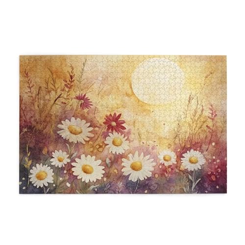 Sonnenuntergang Puzzle Retro Puzzle Große 1500 Teile Erwachsene, Clevere Rätsel, Geschicklichkeitsspiel für die Ganze Familie, Holz Farbenfrohes Jigsaws mit Geschenkbox, Deko Wohnzimmer 87x57cm E-1372 Sonnenuntergang Puzzle Retro Puzzle Große 1500 Teile Erwachsene, Clevere Rätsel, Geschicklichkeitsspiel für die Ganze Familie, Holz Farbenfrohes Jigsaws mit Geschenkbox, Deko Wohnzimmer 87x57cm E-1372 von Wehsaeho