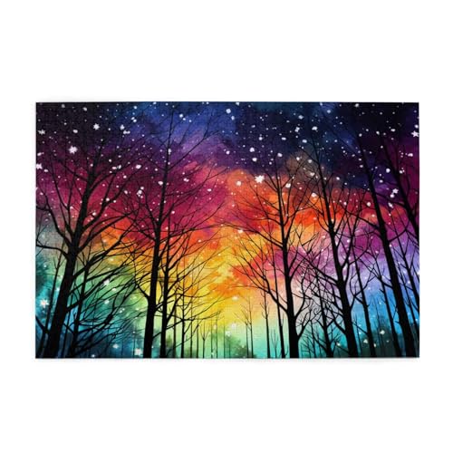 Sternenhimmel Puzzle Baum Puzzle Große 1500 Teile Erwachsene, Clevere Rätsel, Geschicklichkeitsspiel für die Ganze Familie, Holz Farbenfrohes Jigsaws mit Geschenkbox, Deko Wohnzimmer 87x57cm E-787 Sternenhimmel Puzzle Baum Puzzle Große 1500 Teile Erwachsene, Clevere Rätsel, Geschicklichkeitsspiel für die Ganze Familie, Holz Farbenfrohes Jigsaws mit Geschenkbox, Deko Wohnzimmer 87x57cm E-787 von Wehsaeho