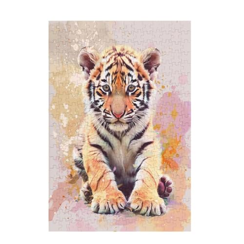 Tiger Puzzle Tier Puzzle Große 200 Teile Erwachsene, Clevere Rätsel, Geschicklichkeitsspiel für die Ganze Familie, Holz Farbenfrohes Jigsaws mit Geschenkbox Verpackung, Zimmer Deko 35x25cm D-1243 Tiger Puzzle Tier Puzzle Große 200 Teile Erwachsene, Clevere Rätsel, Geschicklichkeitsspiel für die Ganze Familie, Holz Farbenfrohes Jigsaws mit Geschenkbox Verpackung, Zimmer Deko 35x25cm D-1243 von Wehsaeho