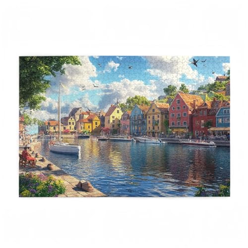 Venedig Puzzle Landschaft Puzzle Große 5000 Teile Erwachsene, Clevere Rätsel, Geschicklichkeitsspiel für die Ganze Familie, Holz Farbenfrohes Jigsaws mit Geschenkbox, Deko Wohnzimmer 105x156cm D-447 Venedig Puzzle Landschaft Puzzle Große 5000 Teile Erwachsene, Clevere Rätsel, Geschicklichkeitsspiel für die Ganze Familie, Holz Farbenfrohes Jigsaws mit Geschenkbox, Deko Wohnzimmer 105x156cm D-447 von Wehsaeho