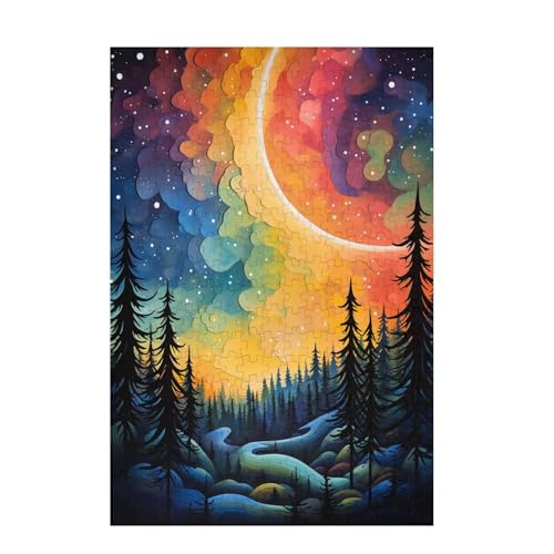 Wald Puzzle Abstrakt Puzzle Große 1000 Teile Erwachsene, Clevere Rätsel, Geschicklichkeitsspiel für die Ganze Familie, Holz Farbenfrohes Jigsaws mit Geschenkbox Verpackung, Zimmer Deko 75x50cm D-1445 Wald Puzzle Abstrakt Puzzle Große 1000 Teile Erwachsene, Clevere Rätsel, Geschicklichkeitsspiel für die Ganze Familie, Holz Farbenfrohes Jigsaws mit Geschenkbox Verpackung, Zimmer Deko 75x50cm D-1445 von Wehsaeho