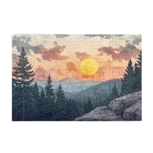 Wald Puzzle Baum Puzzle 300 Teile Erwachsene, Clevere Rätsel, Geschicklichkeitsspiel für die Ganze Familie, Holz Farbenfrohes Jigsaws mit Geschenkbox Verpackung, Geschenke für Frauen 38x26cm E-1783 Wald Puzzle Baum Puzzle 300 Teile Erwachsene, Clevere Rätsel, Geschicklichkeitsspiel für die Ganze Familie, Holz Farbenfrohes Jigsaws mit Geschenkbox Verpackung, Geschenke für Frauen 38x26cm E-1783 von Wehsaeho