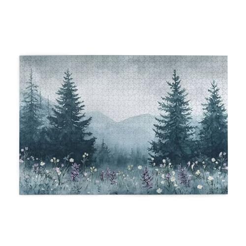 Wald Puzzle Landschaft Puzzle Große 5000 Teile Erwachsene, Clevere Rätsel, Geschicklichkeitsspiel für die Ganze Familie, Holz Farbenfrohes Jigsaws mit Geschenkbox, Geschenke für Frauen 105x156cm E-276 Wald Puzzle Landschaft Puzzle Große 5000 Teile Erwachsene, Clevere Rätsel, Geschicklichkeitsspiel für die Ganze Familie, Holz Farbenfrohes Jigsaws mit Geschenkbox, Geschenke für Frauen 105x156cm E-276 von Wehsaeho