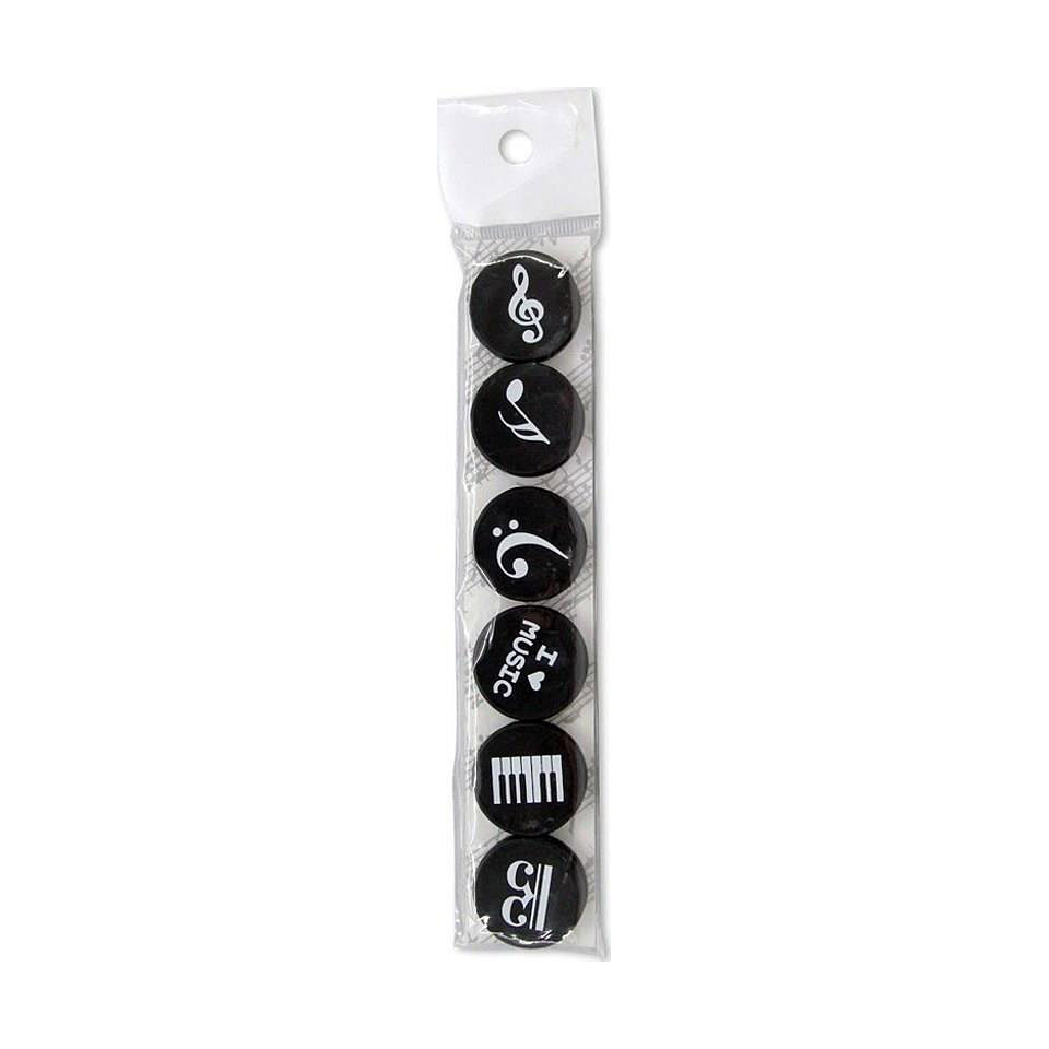 Wei I Plastics Music Notes Magnets - 6 Pack Dekomagnet Wei I Plastics Music Notes Magnets - 6 Pack Dekomagnet von Wei I Plastics
