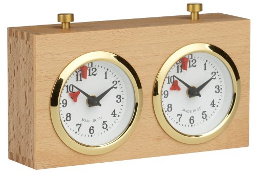 Weible 03483 - Schachuhr aus Buchenholz 15X8X4cm Weible 03483 - Schachuhr aus Buchenholz 15X8X4cm von Weible Spiele