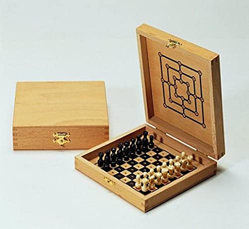 Weible Spiele 03004 - Steckschach und Mühlespiel Weible Spiele 03004 - Steckschach und Mühlespiel von Weible Spiele