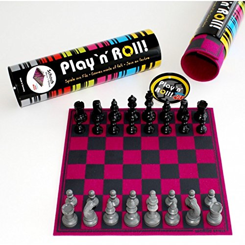 Weiblespiele 6223 Schachspiel 'Play 'N' ROLL' von Engelhart
