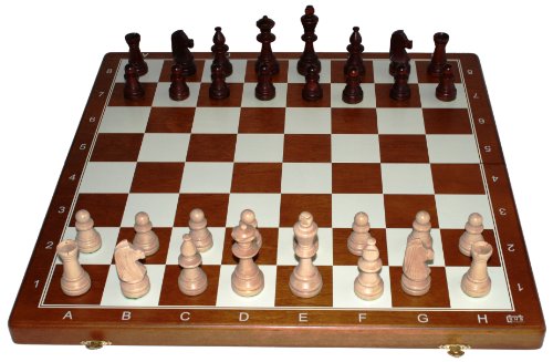 Weible Spiele Schachset - Schachkassette, 2 Spieler, ab 8 Jahre, Braun von Weible Spiele