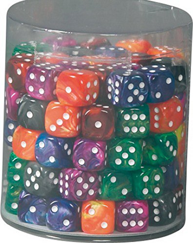 weiblespiele 05149-1 - Acryl-Würfel, Festival in Dose, 16 mm, 100 Stück weiblespiele 05149-1 - Acryl-Würfel, Festival in Dose, 16 mm, 100 Stück von Weible Spiele