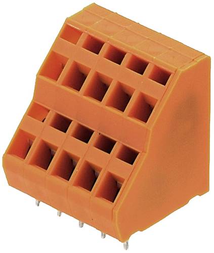 Weidmüller 1057350000 Schraubklemmblock 1.5mm² Polzahl (num) 60 Orange 10St. von Weidmüller