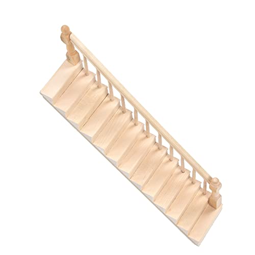 Weikeya Puppenhaus Treppe , 1/12 Puppenhaus Miniatur M?bel , Ma?stab 1 : 12 , zum Basteln f¨¹r Geburtstagsgeschenk (rechte Armlehne) von Weikeya