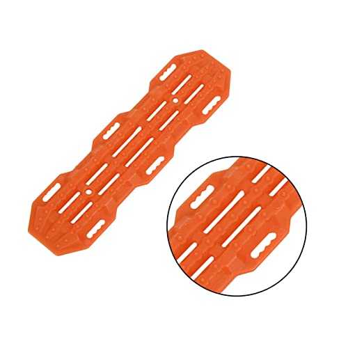 Weikeya RC-Autozubehör, Kletterfahrzeug-Dekoration, RC-Crawler-Dekorplatte mit Interessanter Dekoration für 1/10 RC-Crawler-Auto (Orange) von Weikeya