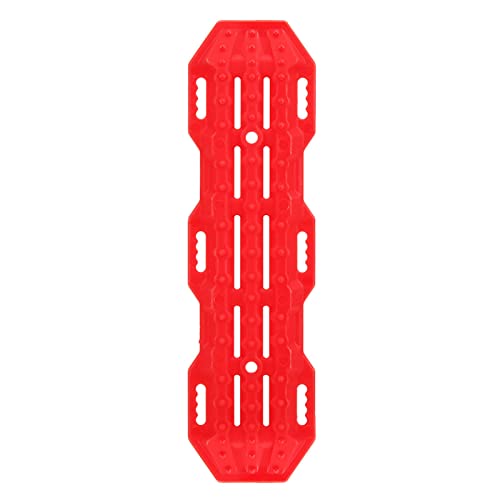 Weikeya RC-Autozubehör, Kletterfahrzeug-Dekoration, RC-Crawler-Dekorplatte mit Interessanter Dekoration für 1/10 RC-Crawler-Auto (Rot) von Weikeya