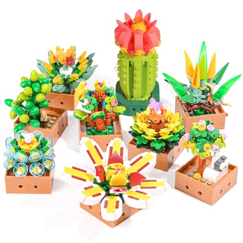 9 Set Blumen Sukkulenten Kleine Pflanzen Baukästen,Sukkulenten Blumenbonsai Bauspielzeugset, DIY Blumen Bonsai Spielzeug Set für Ür Zuhause Haus Raumdekor Geburtstag Geschenk für Erwachsene Kinder 10+ 9 Set Blumen Sukkulenten Kleine Pflanzen Baukästen,Sukkulenten Blumenbonsai Bauspielzeugset, DIY Blumen Bonsai Spielzeug Set für Ür Zuhause Haus Raumdekor Geburtstag Geschenk für Erwachsene Kinder 10+ von Weinsamkeit