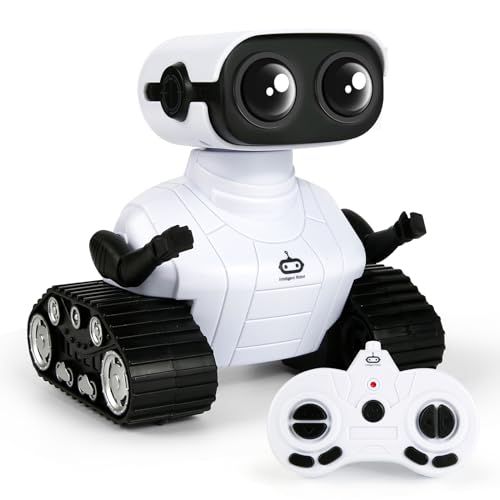 Weinsamkeit Roboter Kinder, Ferngesteuertes Roboter Spielzeug mit LED Augen und Musik Interessanten RC Roboter für Kinder Roboter Spielzeug Geschenk für ab 3 4 5 6 7 8 Jahre Jungen/Mädchen von Weinsamkeit